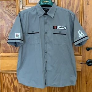 Jim beam button up shirt Clearance